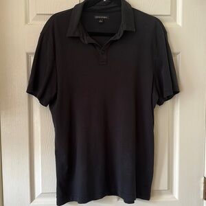 Short Sleeve Black Polo Shirt